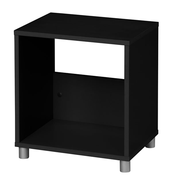 Ravenna Box 1 Black Side Table