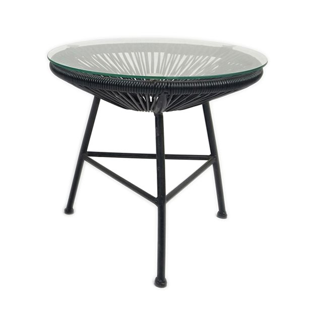 Brabant Black Outdoor Side Table