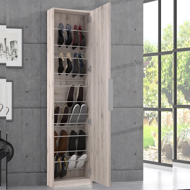 Sven Sand Oak Shoe Cabinet