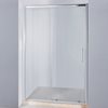 Luxus Single 110 Sliding Shower Door 110-113 x 185