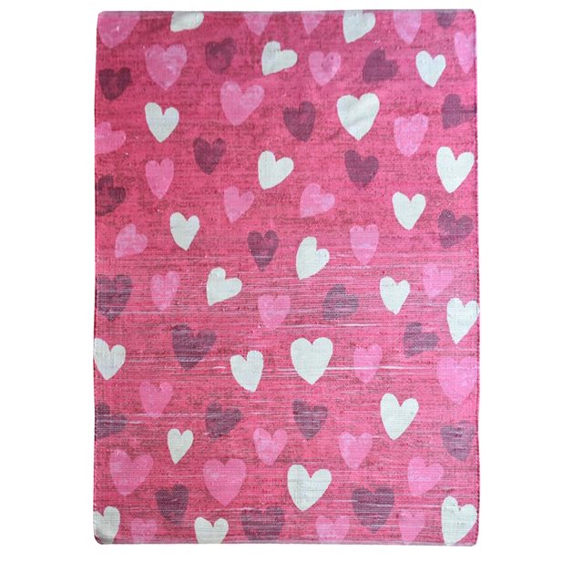 Handmade Rug Hearts 120 x 180
