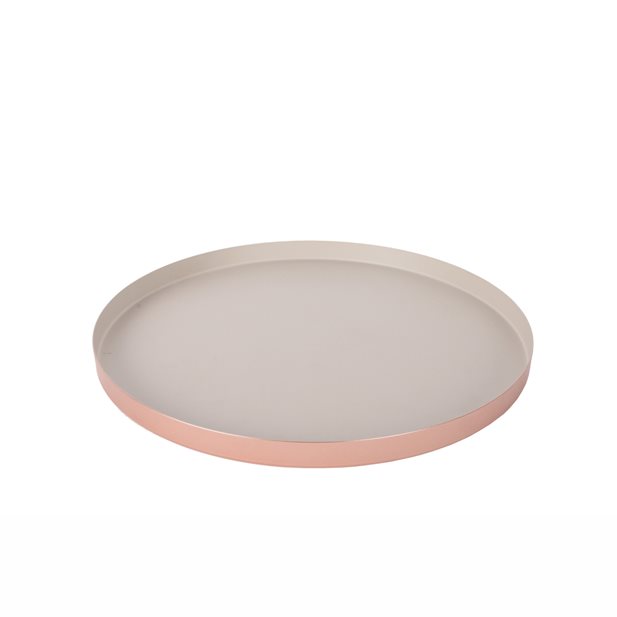 Dover Grey+ Rose Gold Tray