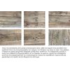 Σετ 2 τεμ δίσκοι σερβιρίσματος Carole ξύλινοι-στοιβαζόμενοι 45 x 51,5 x 8 / 40 x 45,5 x 7