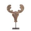 Alpine Decorative Reindeer of Recycled Solid Pine Wood