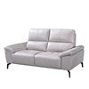 Velora Leather Ice Grey 2 Seater Sofa