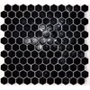 Hexagon Black 30,9 x 28,6