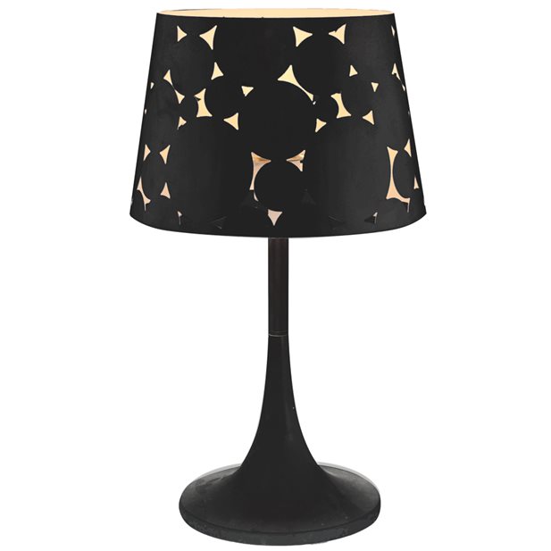 Shape Black Table  Lamp