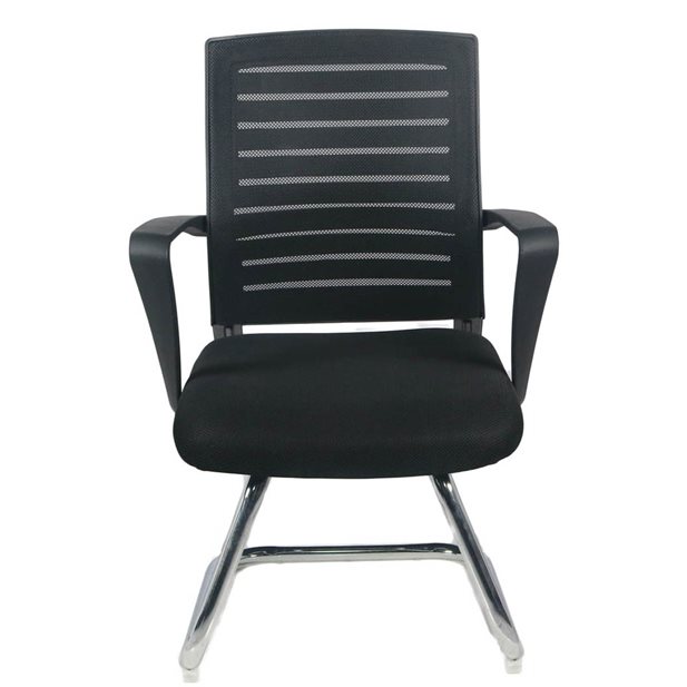 Monty Black Visitor Chair