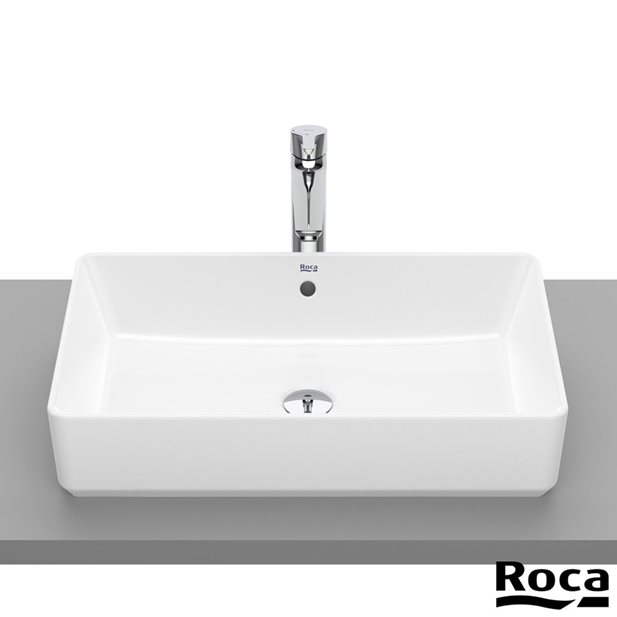 Countertop Washbasin Roca The Gap A3270Y2000 60 x 37 x 13