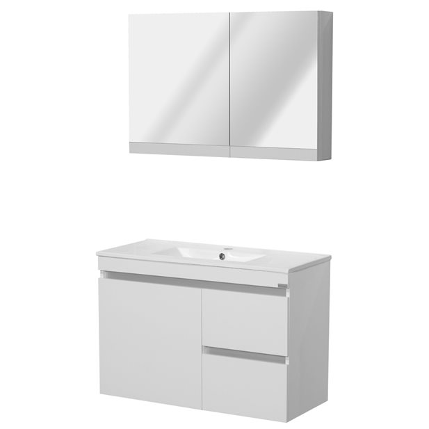 Bathroom Furniture  Alouette 90 White 90 x 39,5 x 62