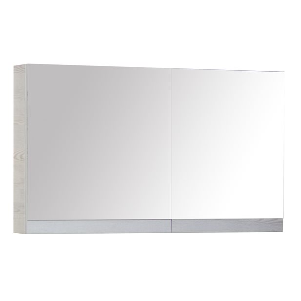 Bathroom Mirror Cabinet Chandell 100 Pine White 100 x 60 x 14