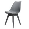 Lea Plus PP Grey 4pcs Chair