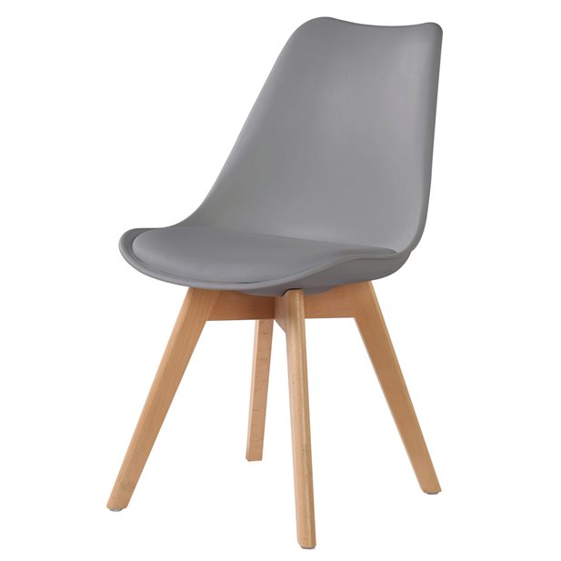 Nadine Grey Chair 4pcs