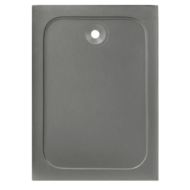 Gemstone Grey Rectangular Shower Tray 120 x 70