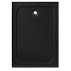 Gemstone Black Rectangular Shower Tray 110 x 70