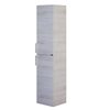 Bathroom Wall Hung Column Unit DEOR Pine White  35 x 35 x 166