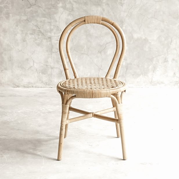 Rikke Natural Rattan Wood Chair