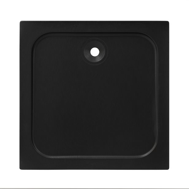 Gemstone Black Square Shower Tray 80 x 80