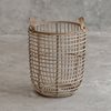 Sanna Natural Large Rattan Wood Basket