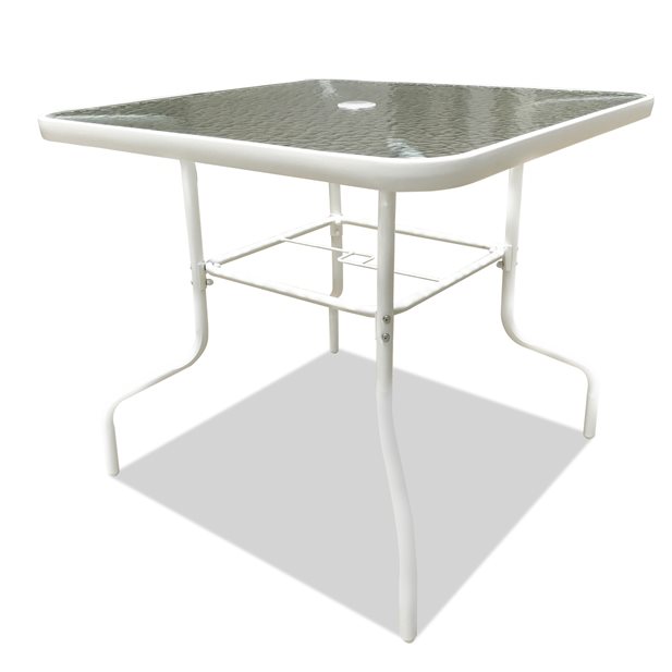 Manolo Square White Outdoor Table