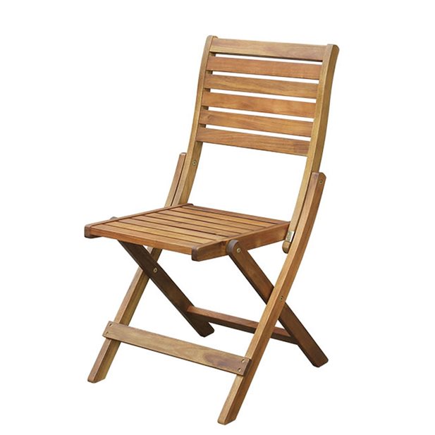Bolton Outdoor Folding Wooden Chair
