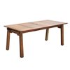 Dorset Outdoor Acacia Wood Extendable Table