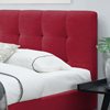 Bella Project Red Single Plus Bed 129 x 217 x 103