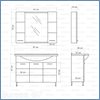 Bathroom Floorstanding Furniture Europa 97