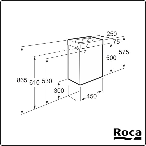 Mini Pack Σύνθεση Επίπλου ROCA A855873156