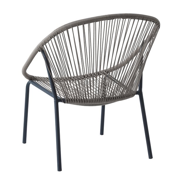 Rafaela Grey Outdoor Armchair