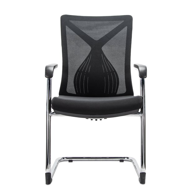 Krohn Black Visitor Chair