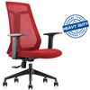 Roby Red Office Chair 67 x 65 x 101/111