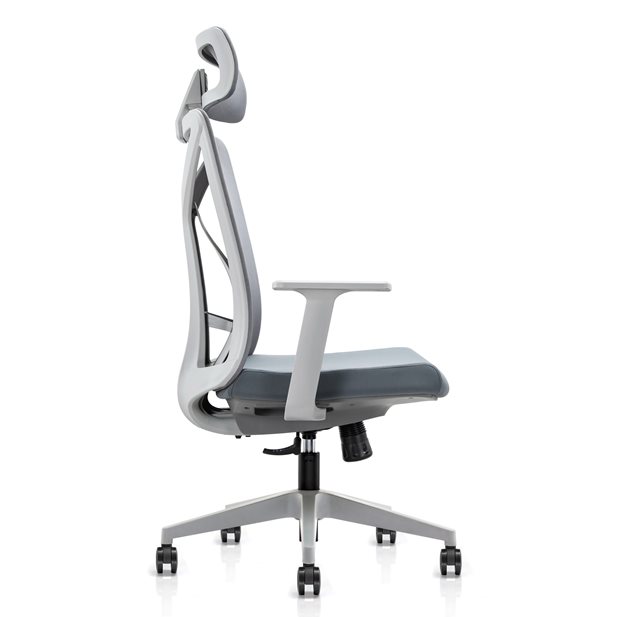 Kronh Grey Executive Office Chair 67 x 69 x 117/127