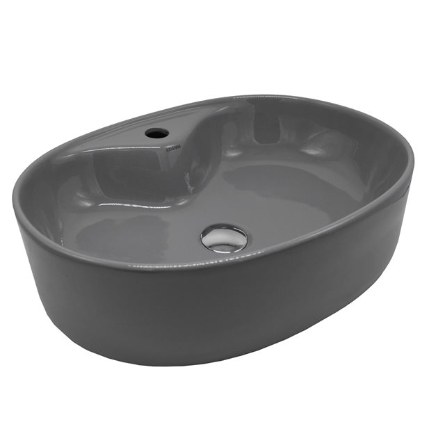 Countertop Washbasin Talya Grey 55 x 41 x 15,5