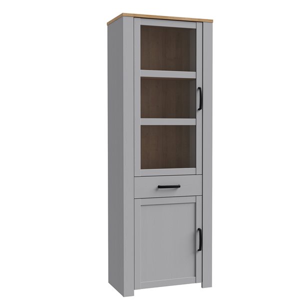 Maui 71 Grey Oak Cabinet