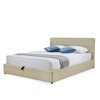 Κρεβάτι Διπλό Den Cream Με Αποθηκευτικό Χώρο 217 x 168 x 93