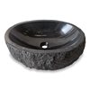 Countertop Washbasin Limestone Black Medium