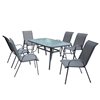 Olympia Outdoor Table Set with 6 chairs