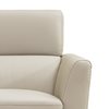 Ariadna Leather Beige 2 Seater Sofa