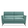 Ariadna Leather Pistachio Green 2 Seater Sofa
