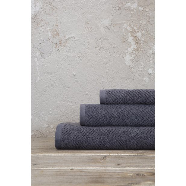 Nima Body Towel Bold Dark Gray 80 x 150