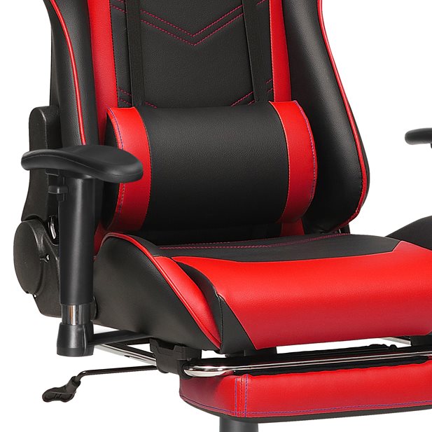 Legent PU Red Gaming Office Chair 68 x 75 x 123.5/133.5