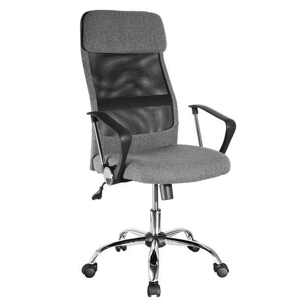 Liam Grey Executive Office Chair 62 x 63 x 108/116