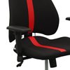 Linear Black Gaming Office Chair 67 x 62 x 116/125.5