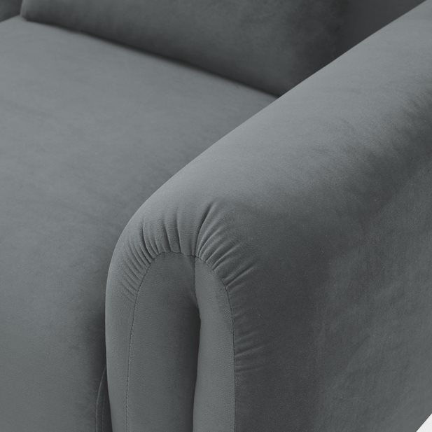 Arlette Grey 2 Seater Sofa
