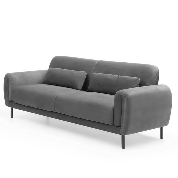 Arlette Grey 3 Seater Sofa