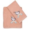 Das Baby Smile 4852 Set 2pcs Towels (Body-Face) 70 x 140 + 30 x 50