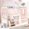 Συρτάρι Για Παιδικό Κρεβάτι Μονό Με Οροφή Pink House 2194