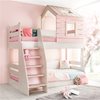 Pink House 2184 Children's  Bunk Bed