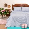 Melinen Set Pillow Case Romantic Jean Urban Line Mixology 50 x 70